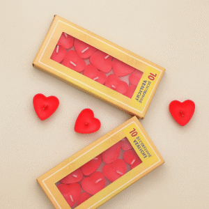 Heart-Shaped Tealight Candles